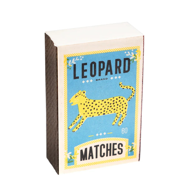 Mini Leopard Matchbox Style Notebook