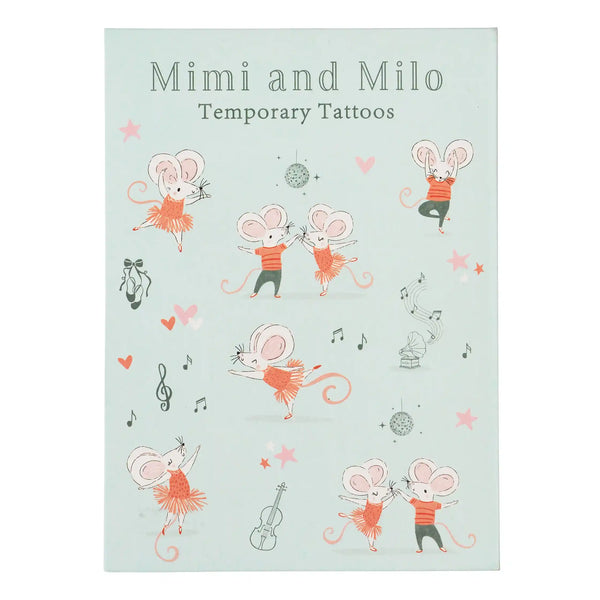 Mimi and Milo tattoos