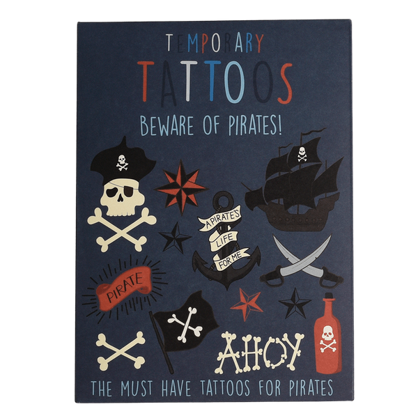 Pirate Temporary Tattoos